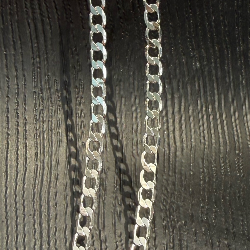 18k GP Curb Chain Necklace